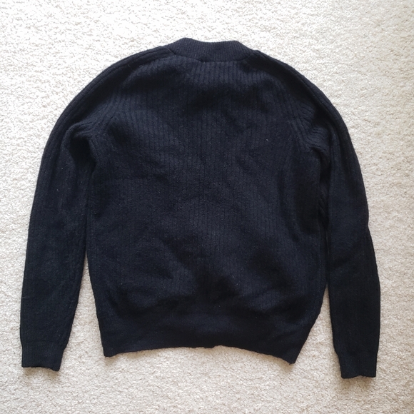 H&M Black Sweater Zip - Picture 2 of 4